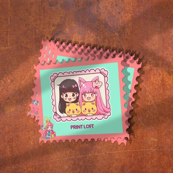 Liebevolle Kawaii Sticker mit süßen Bildern – Bild 7